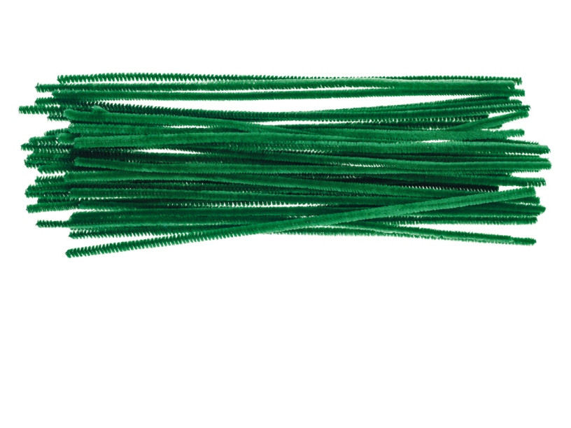 Druciki kreatywne ciemnozielony 30cm (40szt.) DR10 Brewis